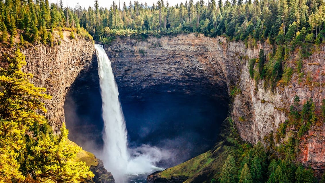 Det Vestlige Canada og badeferie på Hawaii