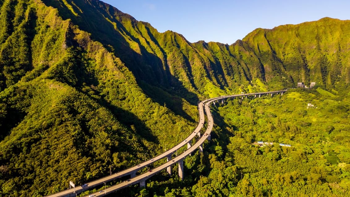 Det Vestlige Canada og badeferie på Hawaii