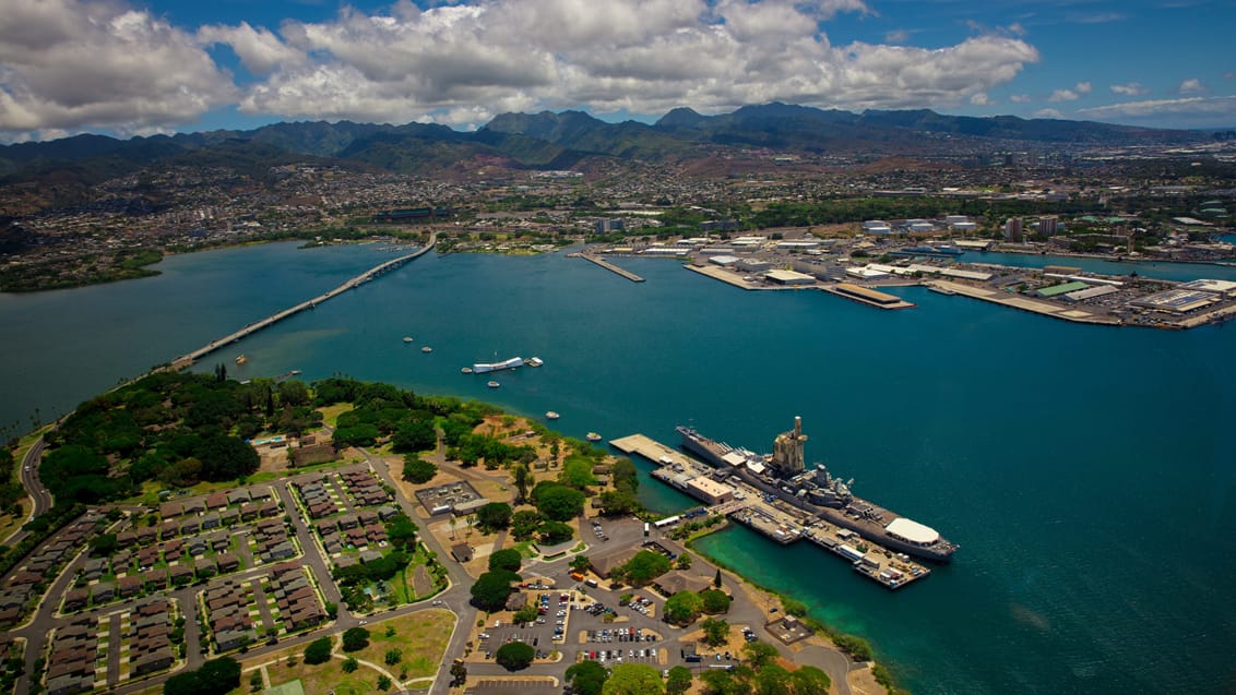 Det Vestlige Canada og badeferie på Hawaii
