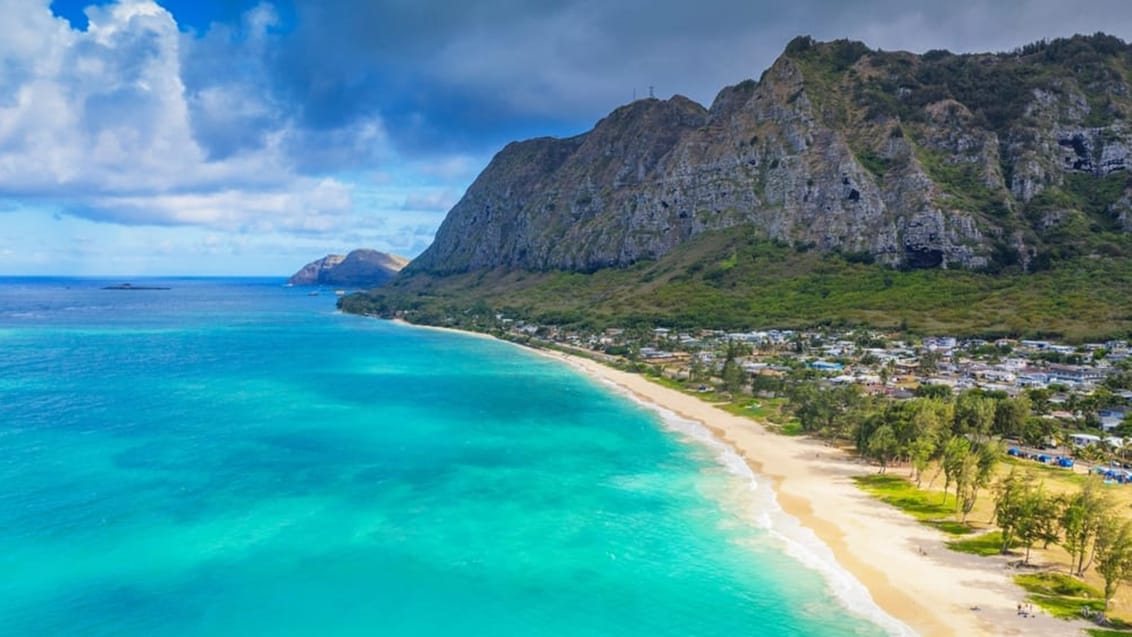 Det Vestlige Canada og badeferie på Hawaii