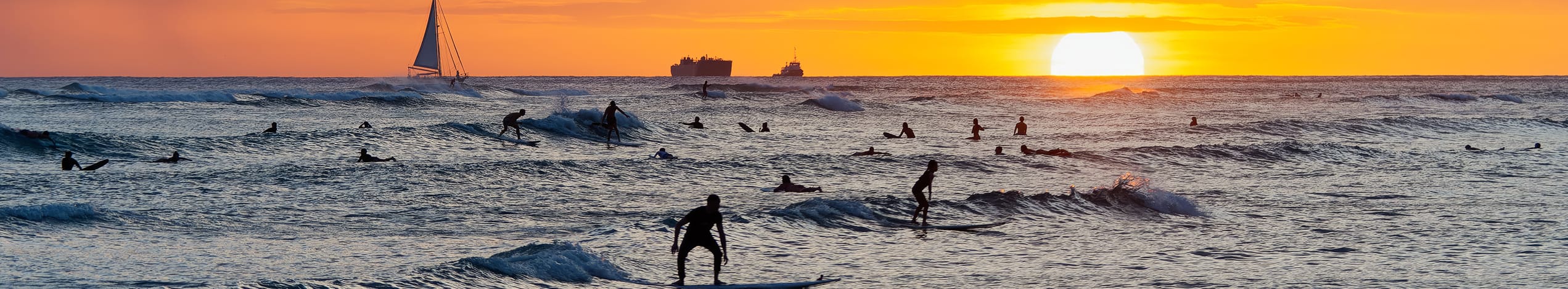 Det Vestlige Canada og badeferie på Hawaii