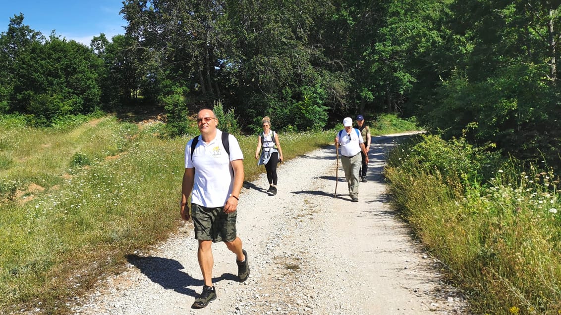 Efter de første kilometer ud af Malko Tarn