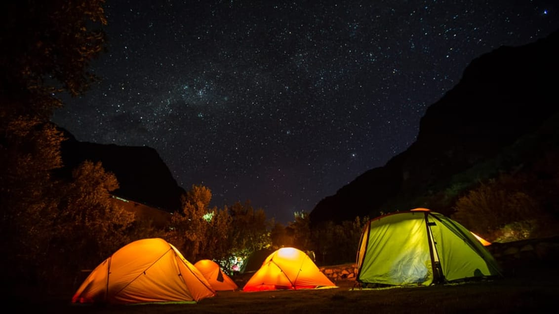 Inkastien, telte, Peru