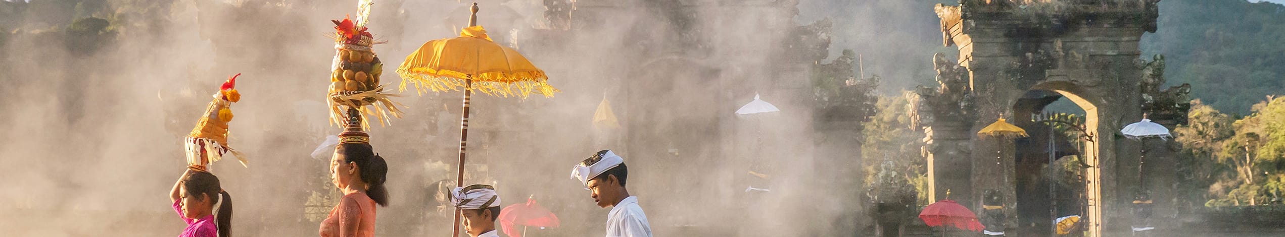 Lokal ceremoni på Bali